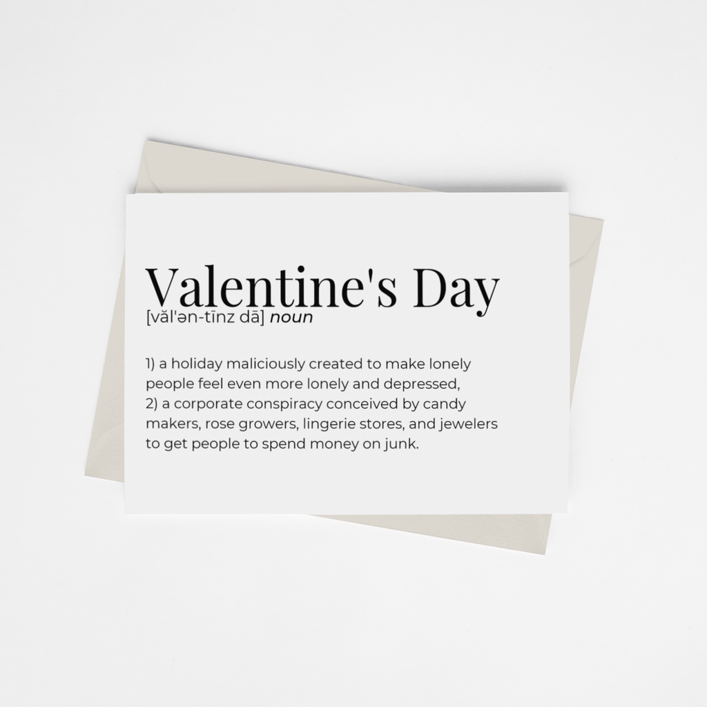 Valentine's Day - Greeting Card– Black Cat Bazaar